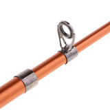 Maxbell Ice Fishing Rod Ultralight Detachable Fishing Pole Spinning Rod Orange