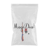 Maxbell Ice Fishing Rod Ultralight Detachable Fishing Pole Spinning Rod Orange