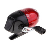 Maxbell Ice Fishing Rod Ultralight Detachable Fishing Pole Spinning Rod Orange