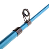 Maxbell Ice Fishing Rod Ultralight Detachable Fishing Pole Spinning Rod Blue