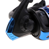 Maxbell Ice Fishing Rod Ultralight Detachable Fishing Pole Spinning Rod Blue