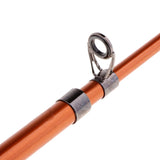 Maxbell Ice Fishing Rod Ultralight Detachable Fishing Pole Spinning Rod Orange