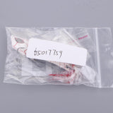 Maxbell Metal Vibration VIB Fishing Lure Spinner Spoon Hard Bait Crankbaits White