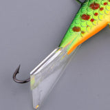 Maxbell Fishing Lure Topwater Floating Hard Bait Balance with Treble /Single Hook Color E