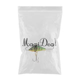 Maxbell Fishing Lure Topwater Floating Hard Bait Balance with Treble /Single Hook Color E