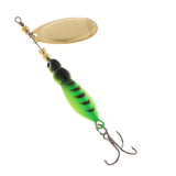 Maxbell Fishing Lure Topwater Hard Bait Spinnerbait with Treble /Single Hook Color C