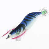 Maxbell 3.5# Squid Jigs Luminous Fishing Lures Artificial Baits Shrimp Blue