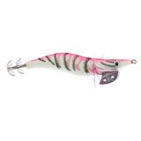 Maxbell Silicone Simulation Noctilucent Soft Prawn Shrimp Fishing Lure Hook Bait Pink