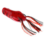 Maxbell Lifelike Topwater Frog Fishing Lure Soft Artificial Crankbaits Hook Baits Red