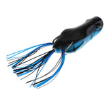 Maxbell Lifelike Topwater Frog Fishing Lure Soft Artificial Crankbaits Hook Baits Black