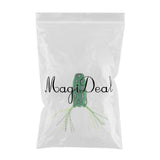 Maxbell Lifelike Topwater Frog Fishing Lure Soft Crankbaits Hook Baits for Bass Pike green