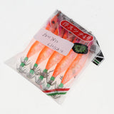 Maxbell 5pcs Luminous Squid Jigs Saltwater Fishing Lures Octopus Squid Hooks Orange