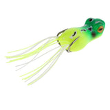 Maxbell Topwater Frog Fishing Lure Soft Artificial Crankbaits Hook Baits Green A