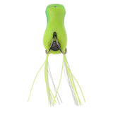 Maxbell Topwater Frog Fishing Lure Soft Artificial Crankbaits Hook Baits Green A