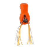 Maxbell Topwater Frog Fishing Lure Soft Artificial Crankbaits Hook Baits Orange