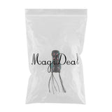 Maxbell Topwater Frog Fishing Lure Soft Artificial Crankbaits Hook Baits Black