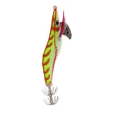 Maxbell Squid Jigs Fishing Lures Artificial Hard Jig Baits Wood Shrimp Octopus Lure Yellow
