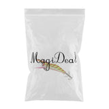 Maxbell Squid Jigs Fishing Lures Artificial Hard Jig Baits Wood Shrimp Octopus Lure Yellow