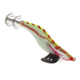 Maxbell Squid Jigs Fishing Lures Artificial Hard Jig Baits Wood Shrimp Octopus Lure Yellow