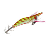 Maxbell Squid Jigs Fishing Lures Artificial Hard Jig Baits Wood Shrimp Octopus Lure Yellow