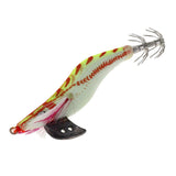 Maxbell Squid Jigs Fishing Lures Artificial Hard Jig Baits Wood Shrimp Octopus Lure Yellow