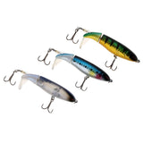 Maxbell 3Pcs Plopper Whopper Topwater Lure for Carp Sea Bass Fishing Lures Hard Bait