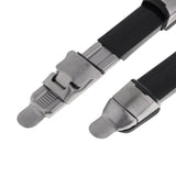 Maxbell 2pcs Metal Fishing Reel Seat Fishing Rod Clip Pole Fitted Deck DIY Silver