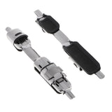 Maxbell 2pcs Metal Fishing Reel Seat Fishing Rod Clip Pole Fitted Deck DIY White