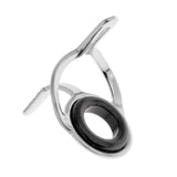 Maxbell 10pcs Fishing Rod Guide Eyes Ceramic Ring DIY Rod Building Component Size 8