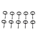 Maxbell 10pcs Fishing Rod Guide Eyes Ceramic Ring DIY Rod Building Component Size 25
