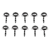 Maxbell 10pcs Fishing Rod Guide Eyes Ceramic Ring DIY Rod Building Component Size 6