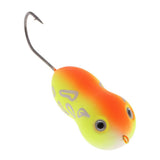 Maxbell Floating Fishing Lure Hard Bait Crankbaits Gourd Shaped with Single Hook D