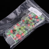Maxbell 200pcs Fishing Beads Carp Fishing Rigs Making Beads Terminal Tackle 8mm