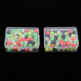 Maxbell 200pcs Fishing Beads Carp Fishing Rigs Making Beads Terminal Tackle 8mm