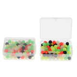 Maxbell 200pcs Fishing Beads Carp Fishing Rigs Making Beads Terminal Tackle 8mm