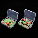 Maxbell 200pcs Fishing Beads Carp Fishing Rigs Making Beads Terminal Tackle 8mm