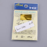 Maxbell 3Pcs Fishing Assist Hooks Carbon Steel Jigging Assist Fishing Hooks 4-0