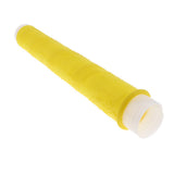 Maxbell Anti-Slip Fishing Rod Handle Grip Sleeve Wrap Tubing DIY Skin Yellow 35cm