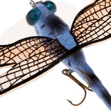 Maxbell Popper Fishing Bait Life-like Dragonfly Floating Fly Fishing Flies Color F 002