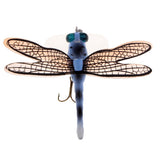 Maxbell Popper Fishing Bait Life-like Dragonfly Floating Fly Fishing Flies Color F 002