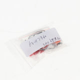 Maxbell 3pcs Fishing Rod Pole Hook Keepers Lure Spoon Bait Holder Black+Red+Orange