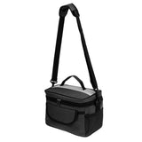 Maxbell Travel Outdoor Cooler Thermal Lunch Bag Tote Box Portable Container Black