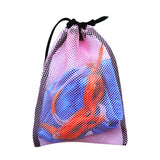 Maxbell Blue+Pink Dive Swimming Drawstring Mesh Bag for Diving Scuba Snorkelling