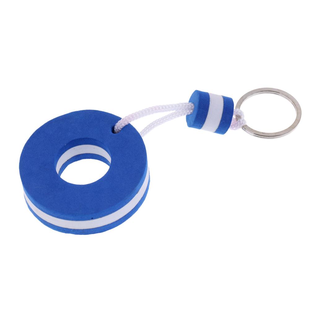 Maxbell 2x Marine Outboard Floating Keyring Sailing Kayak Fishing- Sailing Buoy Blue