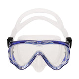 Maxbell Kids Children's Scuba Diving Training Mask & Snorkel Set Clear and Blue