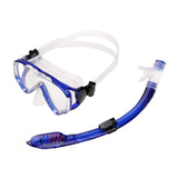 Maxbell Kids Children's Scuba Diving Training Mask & Snorkel Set Clear and Blue