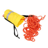 Maxbell Kayak Boat Buoyant Rescue Reflective Throw Bag Throw Line Rope 21m Yellow