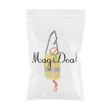 Maxbell Kayak Boat Buoyant Rescue Reflective Throw Bag Throw Line Rope 21m Yellow