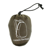 Maxbell Foldable Daypack Packable Waterproof Lightweight Travel Backpack Army Green