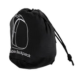 Maxbell Foldable Daypack Packable Waterproof Lightweight Travel Backpack Black